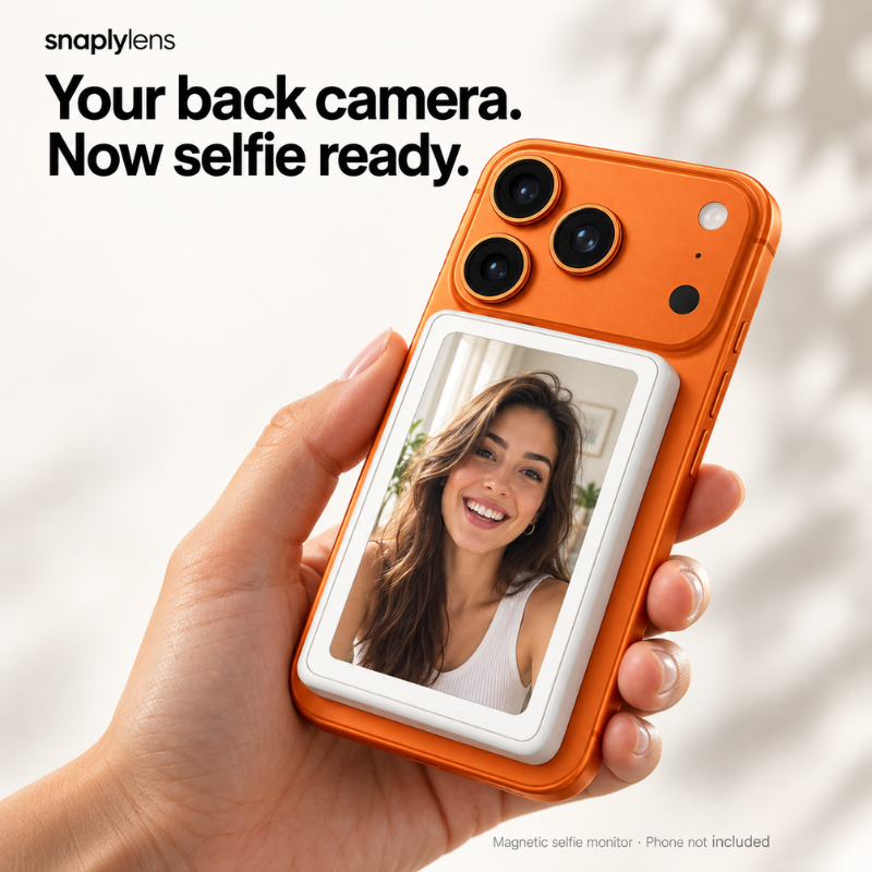 SnaplyLens© - Wireless Selfie Screen